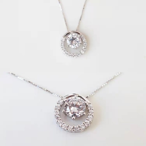 圓夢銀(yín)項鏈