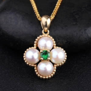 四葉草(cǎo)銀(yín)項鏈