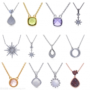 真愛(ài)一(yī)生(shēng)系列銀(yín)項鏈