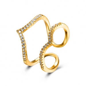 滿鑽銀(yín)戒指