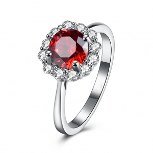 锆石銀(yín)戒指