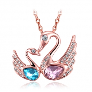 鴛鴦戲水(shuǐ)項鏈