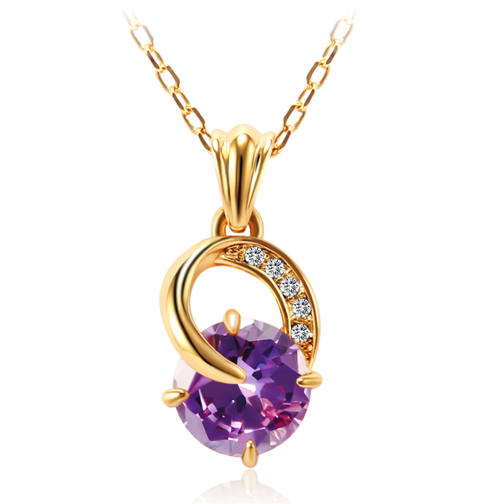 銅锆石項鏈(圖1)