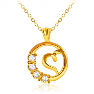 愛(ài)心銅項鏈